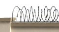 Wall With Razor Wire Royalty Free Stock Photo