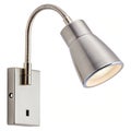 Wall reading light with swivel head and USB port Royalty Free Stock Photo