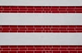 Wall with red-brick layer Royalty Free Stock Photo