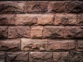 wall with a red bricks background