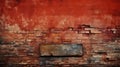 wall rustic red background Royalty Free Stock Photo
