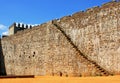 Wall of Sabugal castle Royalty Free Stock Photo