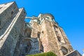 The wall of the Sacra di San Michele, Turin