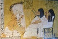 Ancient Egyptian Harpist mural