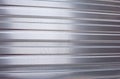 Wall of sheet metal, corrugated metal, background