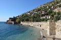 Wall and Shipyard of Alanya castle