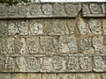 Wall of Skulls a Chichen Itza Yucatan, Messico