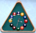 Wall snooker clocks