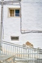Wall and Stairs as Architecture of Puerto de Mogan As Fishing Port Gran Canaria in Spain called Little Venice of the Canaries Royalty Free Stock Photo