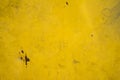 Wall steel yellow rusty texture background Royalty Free Stock Photo