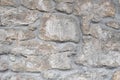 wall of stones, texture of shell rock Royalty Free Stock Photo