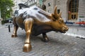 Wall Street Bull, Manhattan, New York City, USA Royalty Free Stock Photo