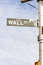 Wall Street Sign, , New York City, USA Royalty Free Stock Photo