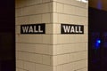 Wall Street Subway Station, New York City Royalty Free Stock Photo