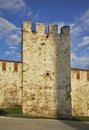 Wall of Sultan - Sur-ÃÂ± Sultani in Istanbul. Turkey Royalty Free Stock Photo