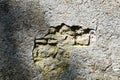 wall damage Royalty Free Stock Photo