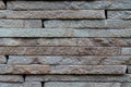 Wall surface texture of hewn stone, natural stone bricks