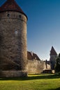 The wall of Tallin Royalty Free Stock Photo