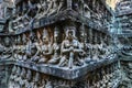 Wall of Terrace of the Leper King, Angkor Wat, Cambodia