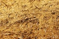 The wall texture of an adobe house made from barley straw and two kinds of clay. Royalty Free Stock Photo