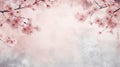 Wall Texture Background with Delicate Cherry Blossom Patterns, Elegant Floral Elegance