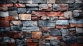 Wall texture of sharp stone bricks tiles Royalty Free Stock Photo