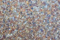 Wall texture with small colorful stones Royalty Free Stock Photo