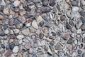 Wall texture with small stones Royalty Free Stock Photo