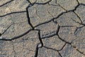 Wall texture soil dry crack pattern of drought lack of water of nature brown old broken background Royalty Free Stock Photo