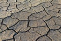 Wall texture soil dry crack pattern of drought lack of water of nature brown old broken background Royalty Free Stock Photo