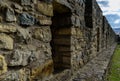 Wall texture of Torres Vedras Castle, Portugal Royalty Free Stock Photo