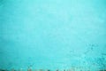 Wall texture turquoise color, concrete structure closeup as an u Royalty Free Stock Photo