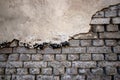 Wall texture. Vintage grunge plaster or concrete stucco surface. Old rough stone on cement pattern wall background Royalty Free Stock Photo