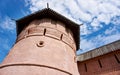 Wall and tower of monastery in Suzdal, Russia Royalty Free Stock Photo