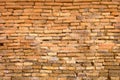 Wall vintage red blick Royalty Free Stock Photo