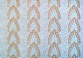 Wall, paper, Wallpaper, with original, gold, floral pattern, blue background, renovation, design