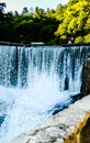 Waterfall, park, landscape, nature , water, greens