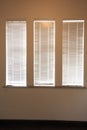 Wall window blind Royalty Free Stock Photo