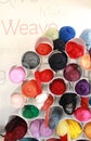 Wool stacked-up Royalty Free Stock Photo