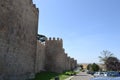 The wall of ÃÂvila is a Romanesque military fence that surrounds the old quarter of the Spanish city of ÃÂvila