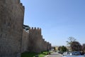 The wall of ÃÂvila is a Romanesque military fence that surrounds the old quarter of the Spanish city of ÃÂvila