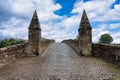 Wallace Monument from the Old Stirling Bridge Royalty Free Stock Photo