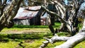 Wallaces Hut, Falls Creek, VIC Royalty Free Stock Photo
