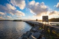 Wallaga Lake at Sunset Royalty Free Stock Photo