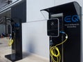 A Wallbox charging station by Mercedes-Benz