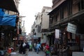 Walled city Lahore cultural shopping streets Royalty Free Stock Photo