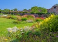 Walled Garden at Croft Castle, Herefordshire, England.