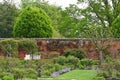 Walled Garden at Mottisfont Abbey, Hampshire, England. Royalty Free Stock Photo