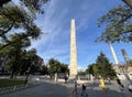 Walled Obelisk or Column of Constantine Royalty Free Stock Photo