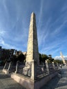 Walled Obelisk or Column of Constantine Royalty Free Stock Photo